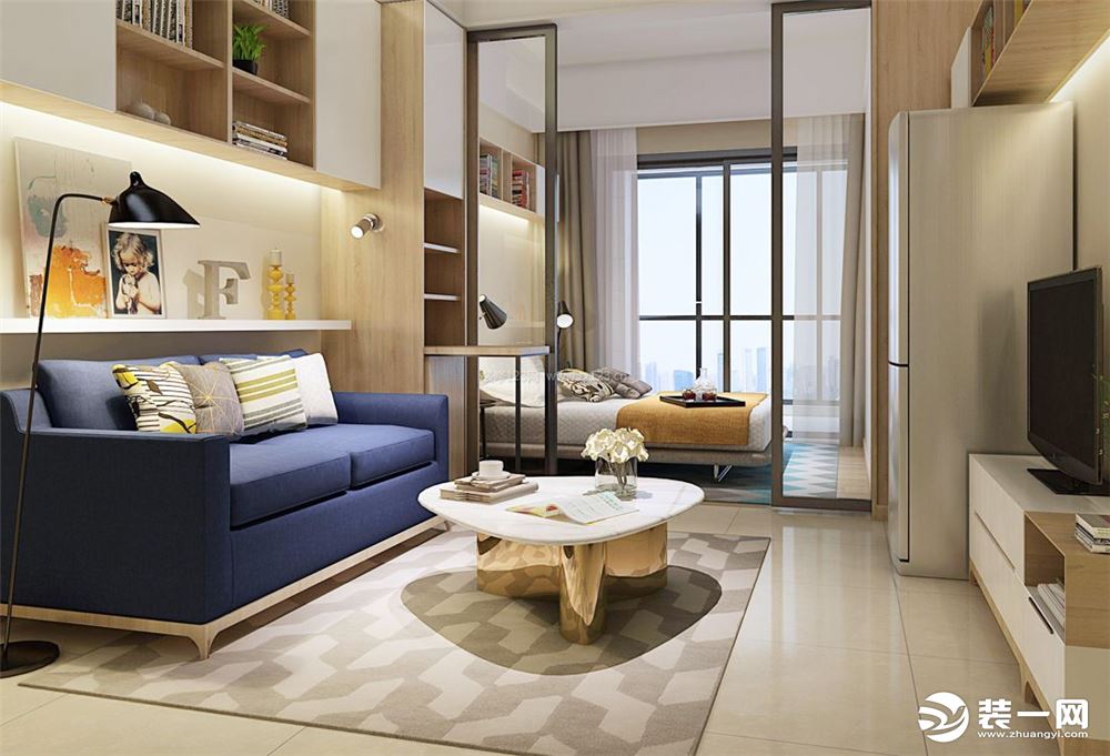 小區北側是四季青文化廣場