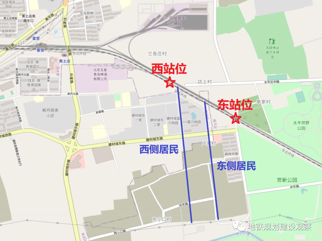 東小口回遷房位于東小口鎮